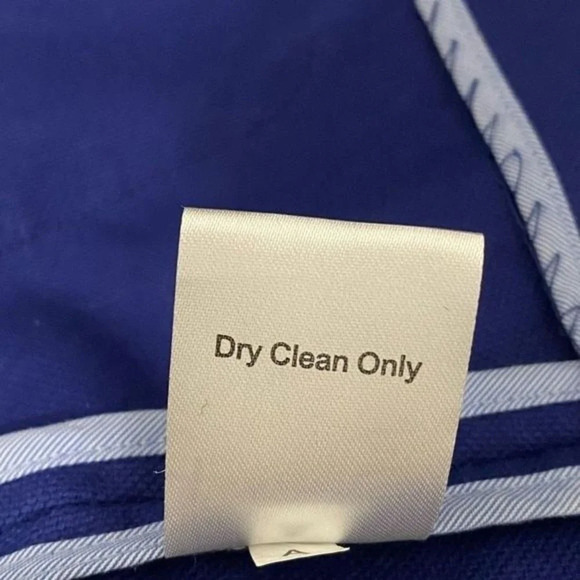 CABI #900 Resort Canvas Jacket Blueberry Blazer Stretch Navy Blue Size 6 - Picture 8 of 8